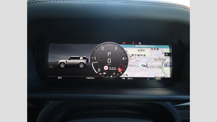 2023 認定中古車 Land Rover Defender 110 サントリーニブラック D300 AWD（AT） X-DYNAMIC HSE