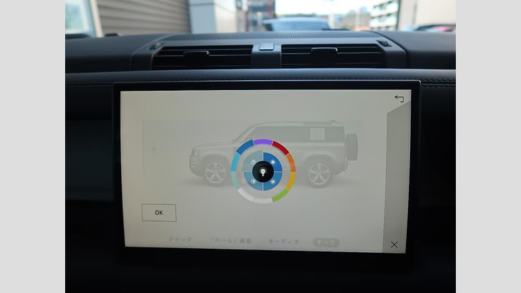 2023 認定中古車 Land Rover Defender 110 サントリーニブラック D300 AWD（AT） X-DYNAMIC HSE