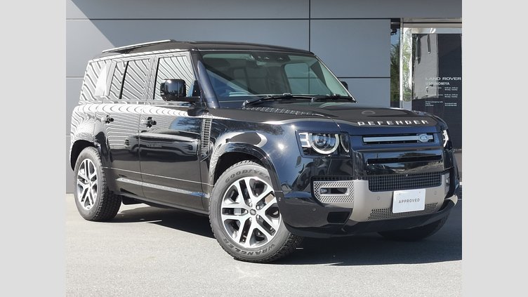 2024 認定中古車 Land Rover Defender 110 サントリーニブラック D350 ディーゼルマイルドハイブリッド X-Dynamic SE