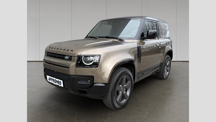 2025 Approved Land Rover Defender 90 Gondwana Stone Diesel Mild Hybrid D250 Hard Top X-Dynamic SE