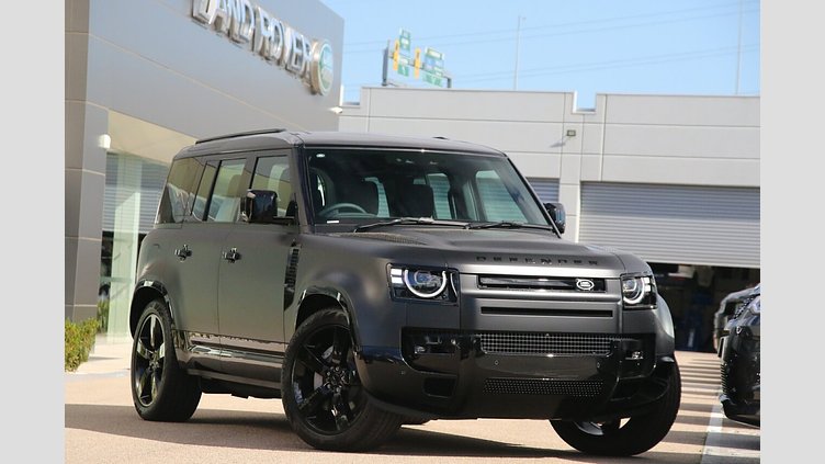 2025 New Land Rover Defender 110 Santorini Black D350 Diesel Mild Hybrid X-Dynamic SE