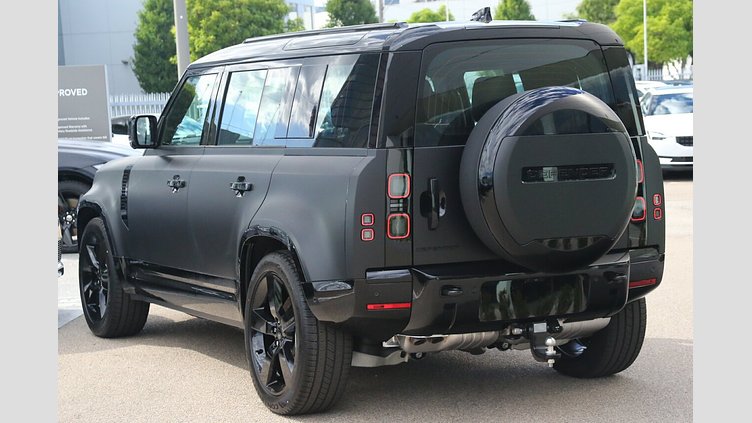 2025 New Land Rover Defender 110 Santorini Black D350 Diesel Mild Hybrid X-Dynamic SE