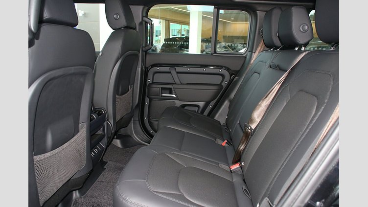 2025 New Land Rover Defender 110 Santorini Black D350 Diesel Mild Hybrid X-Dynamic SE