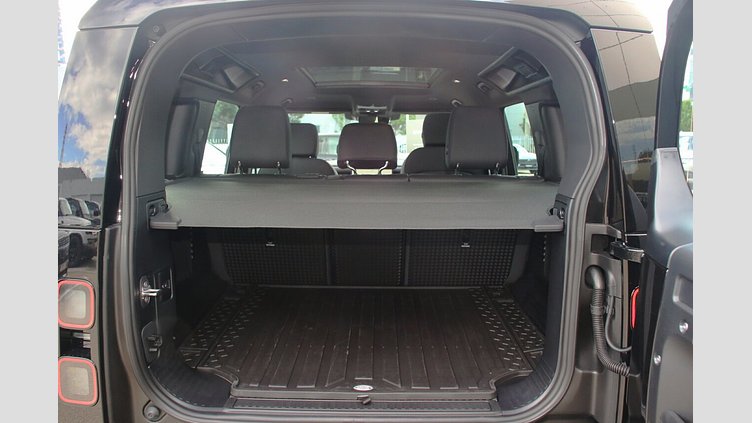 2025 New Land Rover Defender 110 Santorini Black D350 Diesel Mild Hybrid X-Dynamic SE