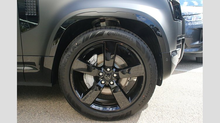 2025 New Land Rover Defender 110 Santorini Black D350 Diesel Mild Hybrid X-Dynamic SE