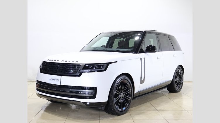 2024 認定中古車 Land Rover Range Rover オストゥーニパールホワイト（お取り扱いの有無については正規ディーラーにお問い合わせください） D300 AWD MHEV（AT） スタンダードホイールベース HSE