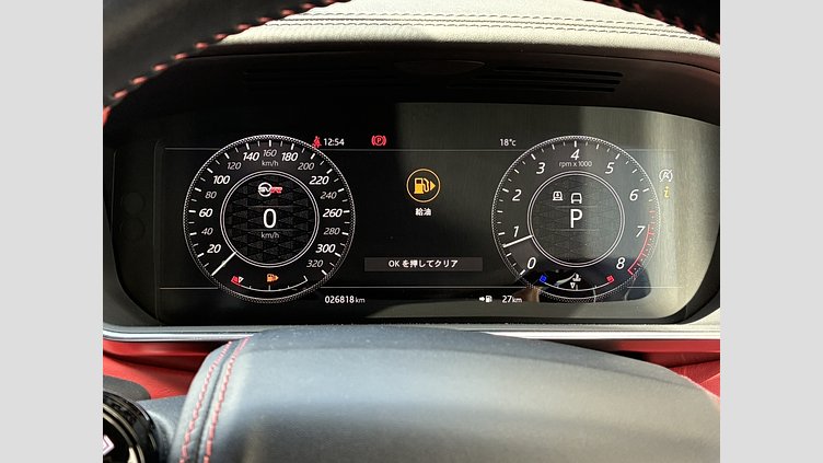 2020 認定中古車 Land Rover Range Rover Sport フィレンツェレッド 5.0リッターV8スーパーチャージドガソリンSVR（575 PS） SVR