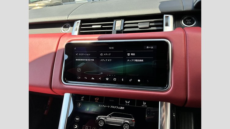 2020 認定中古車 Land Rover Range Rover Sport フィレンツェレッド 5.0リッターV8スーパーチャージドガソリンSVR（575 PS） SVR
