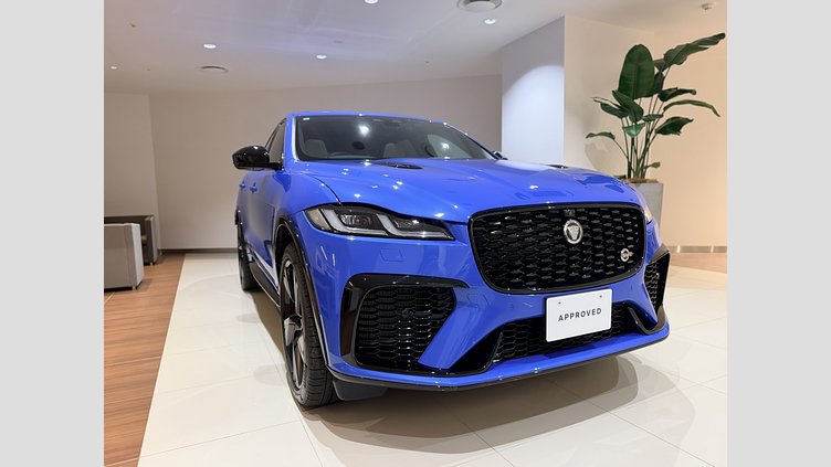 2023 認定中古車 Jaguar F-Pace ウルトラブルー P550 AWD（オートマチック） SVR
