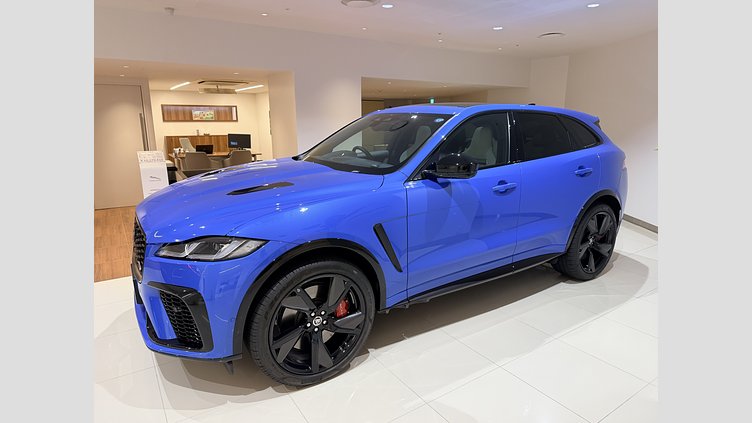 2023 認定中古車 Jaguar F-Pace ウルトラブルー P550 AWD（オートマチック） SVR