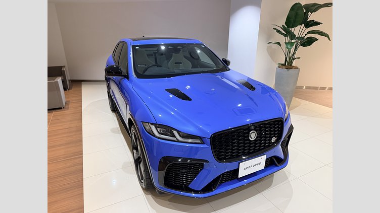 2023 認定中古車 Jaguar F-Pace ウルトラブルー P550 AWD（オートマチック） SVR