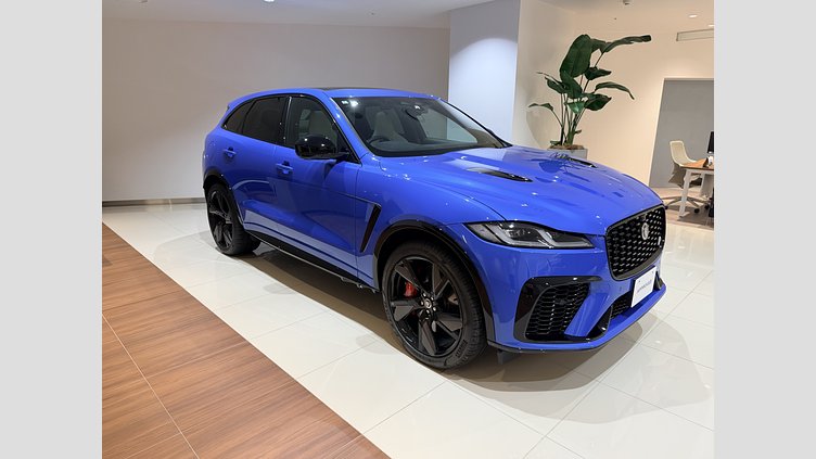 2023 認定中古車 Jaguar F-Pace ウルトラブルー P550 AWD（オートマチック） SVR