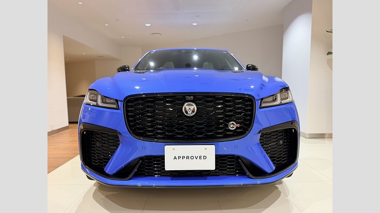 2023 認定中古車 Jaguar F-Pace ウルトラブルー P550 AWD（オートマチック） SVR