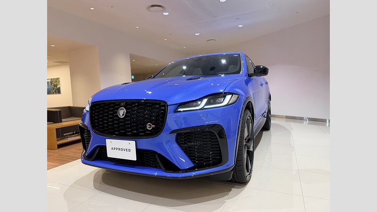2023 認定中古車 Jaguar F-Pace ウルトラブルー P550 AWD（オートマチック） SVR