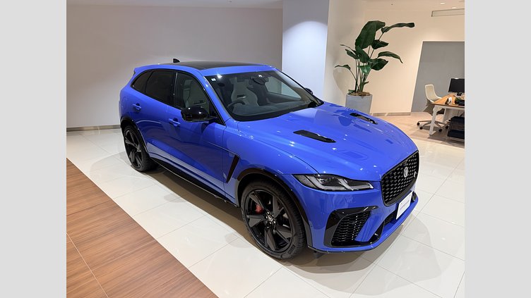 2023 認定中古車 Jaguar F-Pace ウルトラブルー P550 AWD（オートマチック） SVR