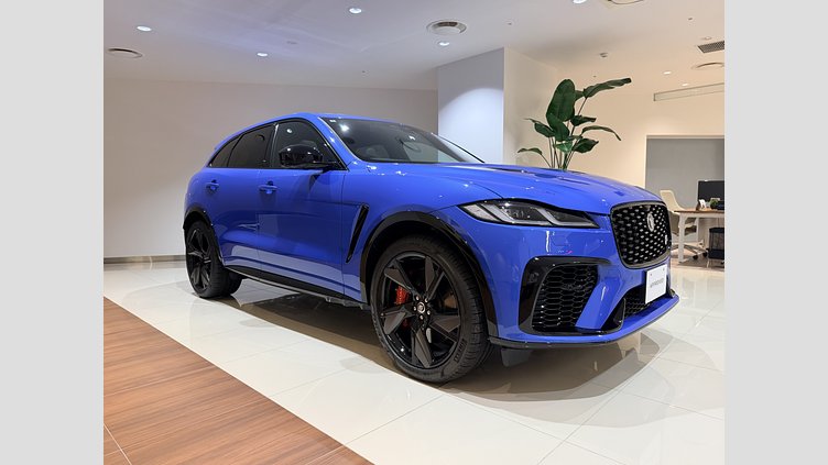 2023 認定中古車 Jaguar F-Pace ウルトラブルー P550 AWD（オートマチック） SVR