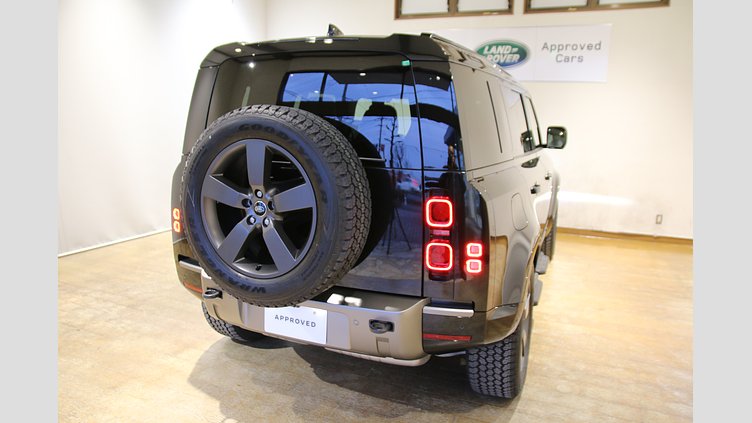 2024 認定中古車 Land Rover Defender 110 サントリーニブラック D350 ディーゼルマイルドハイブリッド X-Dynamic HSE
