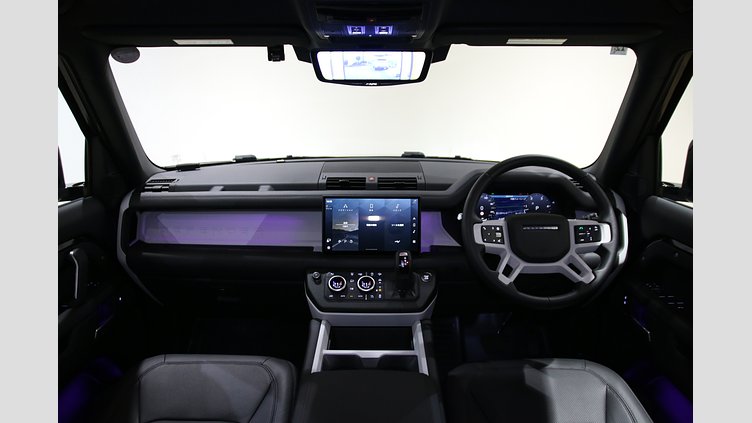 2024 認定中古車 Land Rover Defender 110 サントリーニブラック D350 ディーゼルマイルドハイブリッド X-Dynamic HSE