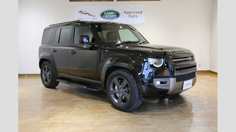 2024 認定中古車 Land Rover Defender 110 サントリーニブラック D350 ディーゼルマイルドハイブリッド X-Dynamic HSE