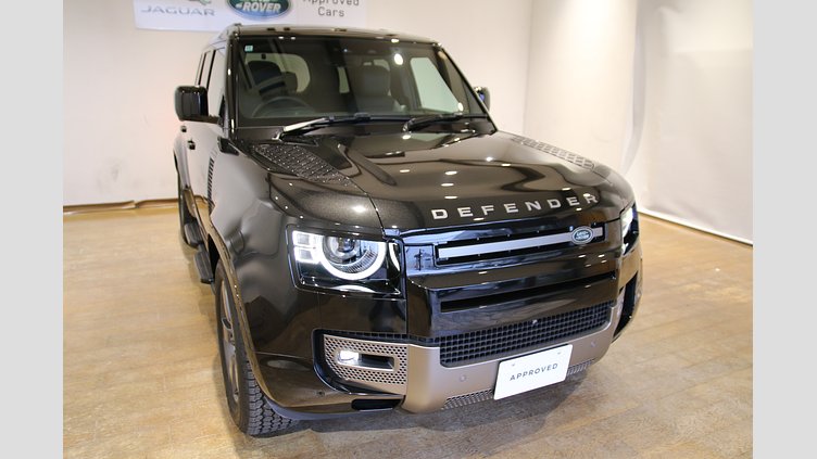 2024 認定中古車 Land Rover Defender 110 サントリーニブラック D350 ディーゼルマイルドハイブリッド X-Dynamic HSE