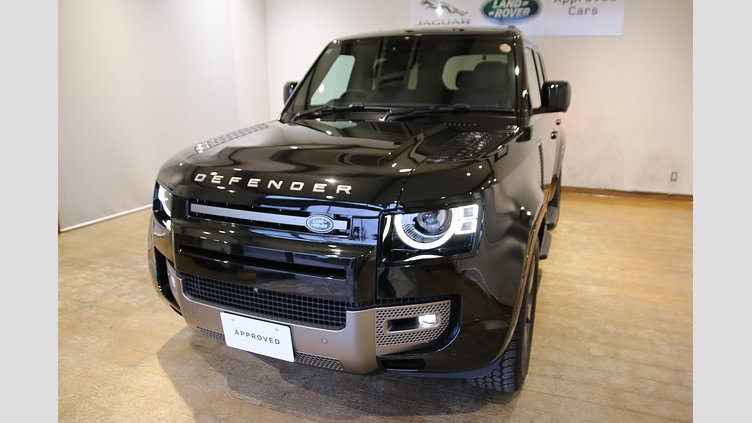 2024 認定中古車 Land Rover Defender 110 サントリーニブラック D350 ディーゼルマイルドハイブリッド X-Dynamic HSE
