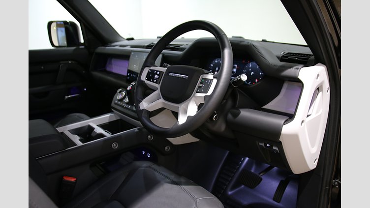 2024 認定中古車 Land Rover Defender 110 サントリーニブラック D350 ディーゼルマイルドハイブリッド X-Dynamic HSE