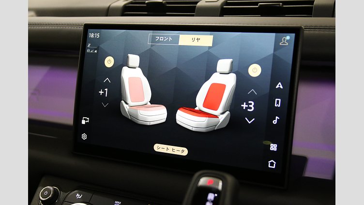 2024 認定中古車 Land Rover Defender 110 サントリーニブラック D350 ディーゼルマイルドハイブリッド X-Dynamic HSE