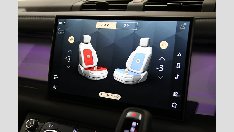 2024 認定中古車 Land Rover Defender 110 サントリーニブラック D350 ディーゼルマイルドハイブリッド X-Dynamic HSE