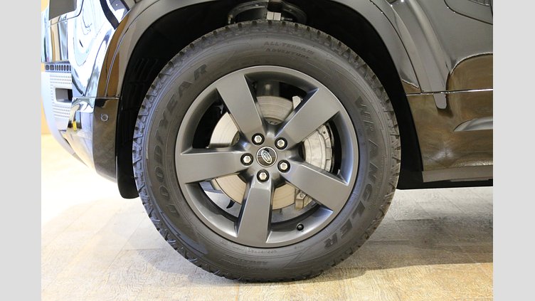 2024 認定中古車 Land Rover Defender 110 サントリーニブラック D350 ディーゼルマイルドハイブリッド X-Dynamic HSE