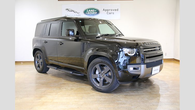 2024 認定中古車 Land Rover Defender 110 サントリーニブラック D350 ディーゼルマイルドハイブリッド X-Dynamic HSE