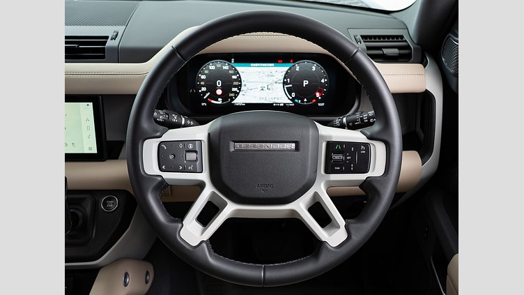 2023 認定中古車 Land Rover Defender 110 タスマンブルー D300 AWD（AT） S　D300　コイルサスペンション装着車