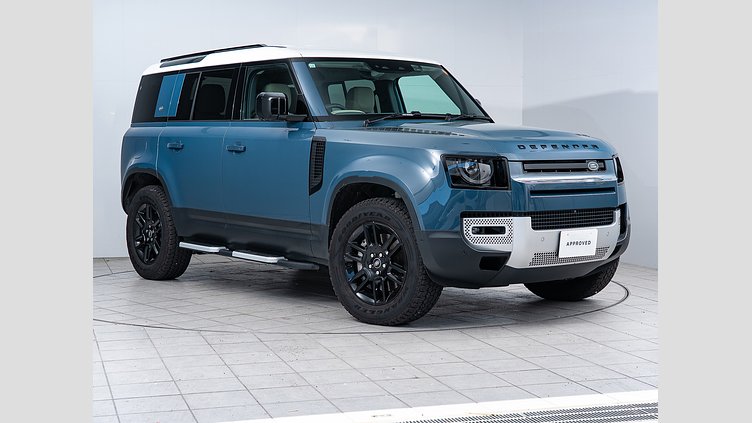 2023 認定中古車 Land Rover Defender 110 タスマンブルー D300 AWD（AT） S　D300　コイルサスペンション装着車