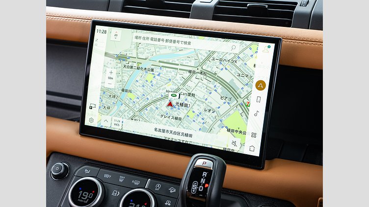 2024 認定中古車 Land Rover Defender 110 サントリーニブラック D300 AWD（AT） X-DYNAMIC HSE D300 エアサスペンション
