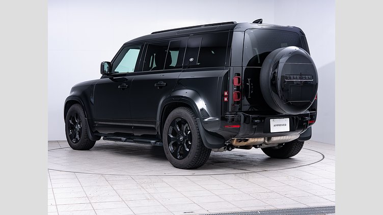 2024 認定中古車 Land Rover Defender 110 サントリーニブラック D300 AWD（AT） X-DYNAMIC HSE D300 エアサスペンション
