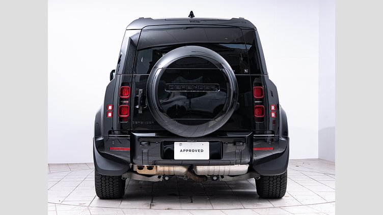 2024 認定中古車 Land Rover Defender 110 サントリーニブラック D300 AWD（AT） X-DYNAMIC HSE D300 エアサスペンション