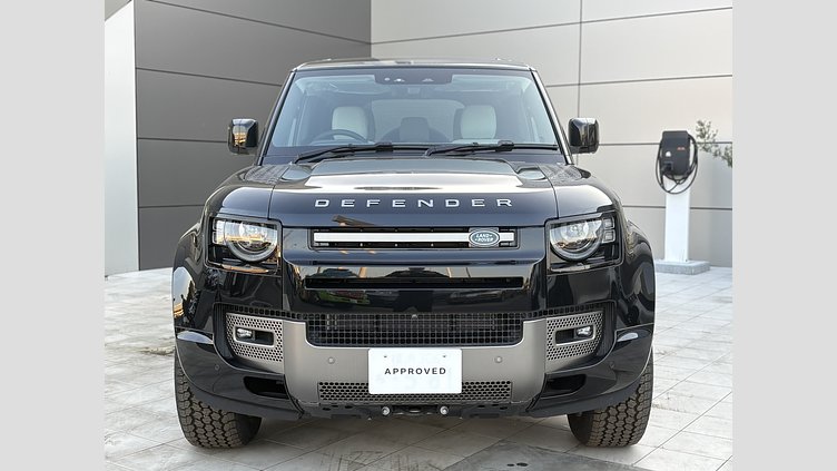 2024 認定中古車 Land Rover Defender 110 サントリーニブラック D350 ディーゼルマイルドハイブリッド X-Dynamic SE
