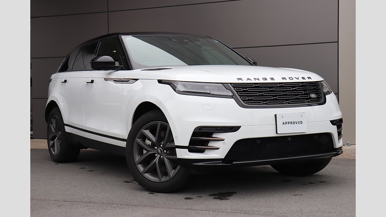 2024 認定中古車 Land Rover Range Rover Velar フジホワイト P400eプラグインハイブリッド（ガソリン） スタンダードホイールベース Dynamic SE