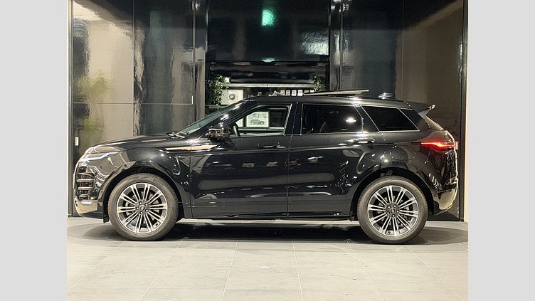 2024 認定中古車 Land Rover Range Rover Evoque サントリーニブラック D200マイルドハイブリッド（ディーゼル） Standard Wheelbase DYNAMIC SE