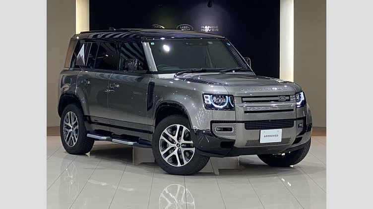 2024 認定中古車 Land Rover Defender 110 シリコンシルバー D350 ディーゼルマイルドハイブリッド X-Dynamic SE　"HAKUBA EDITION"