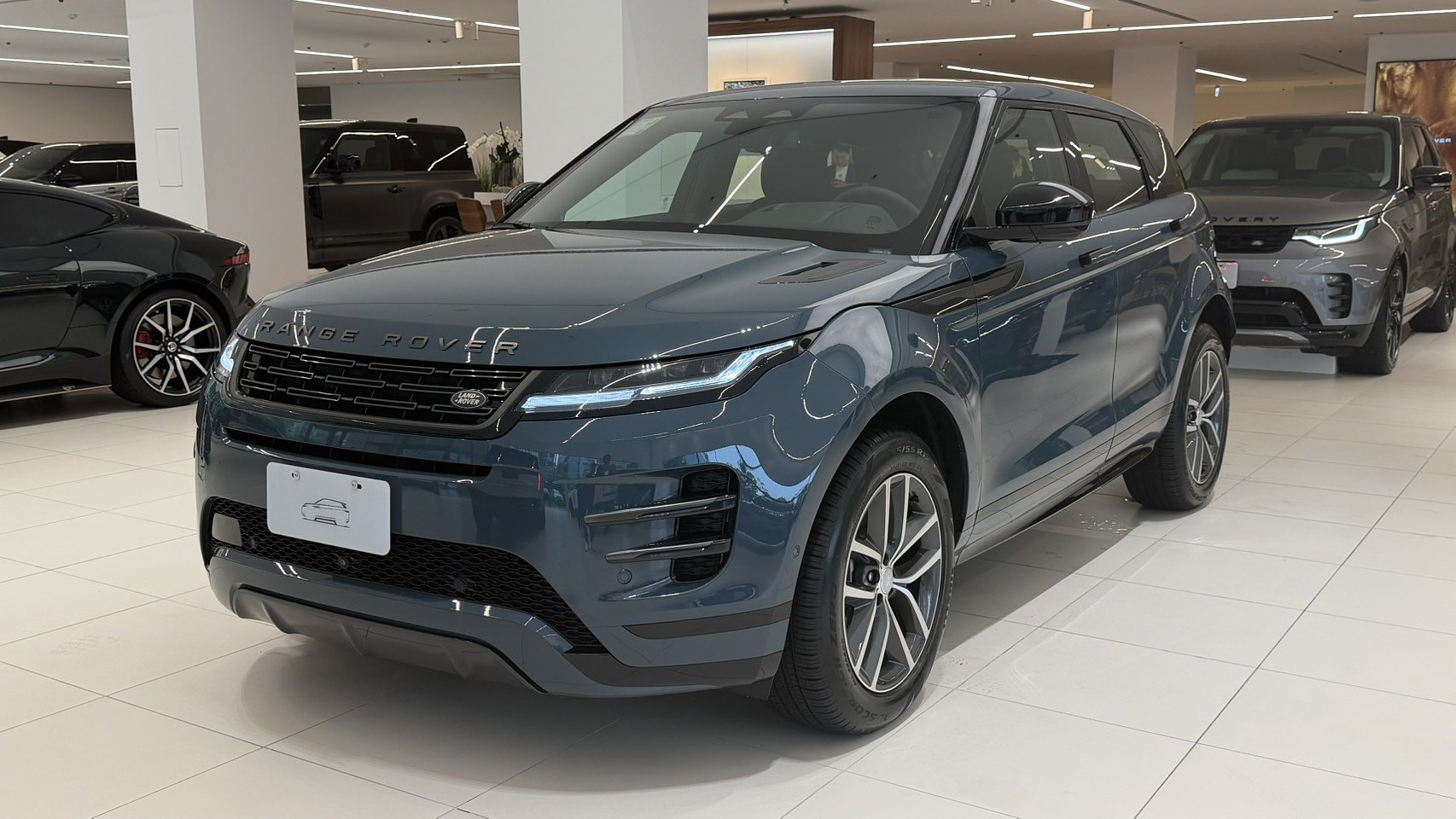 2025 新車 Land Rover Range Rover Evoque 翠貝卡藍 Tribeca Blue P250 汽油輕油電混合 標準 ...
