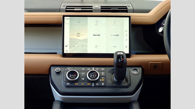 2023 認定中古車 Land Rover Defender 110 サントリーニブラック D300 AWD（AT） X-DYNAMIC HSE