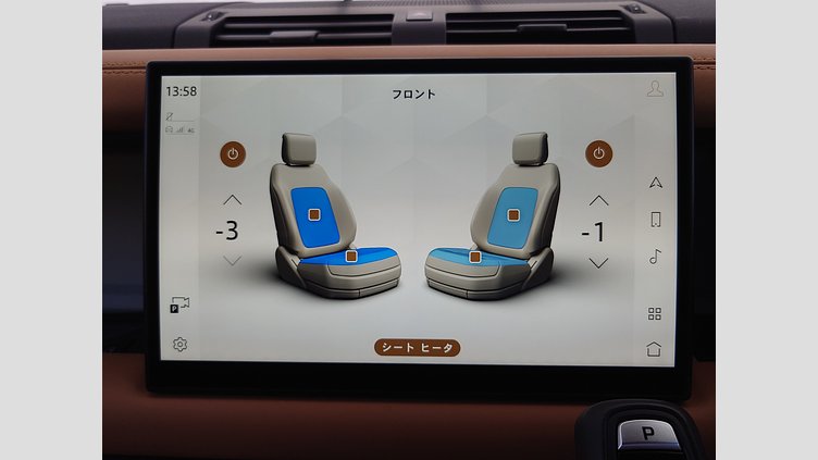 2023 認定中古車 Land Rover Defender 110 サントリーニブラック D300 AWD（AT） X-DYNAMIC HSE