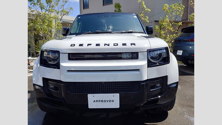 2024 認定中古車 Land Rover Defender 110 フジホワイト D350 ディーゼルマイルドハイブリッド X-Dynamic HSE