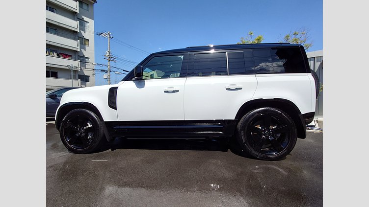 2024 認定中古車 Land Rover Defender 110 フジホワイト D350 ディーゼルマイルドハイブリッド X-Dynamic HSE