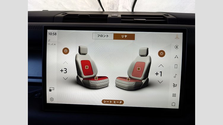 2024 認定中古車 Land Rover Defender 110 フジホワイト D350 ディーゼルマイルドハイブリッド X-Dynamic HSE