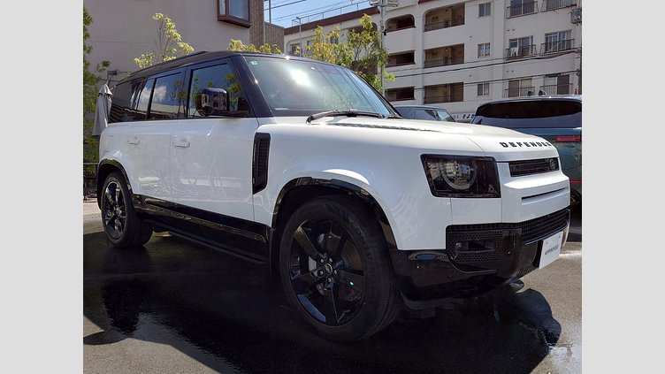 2024 認定中古車 Land Rover Defender 110 フジホワイト D350 ディーゼルマイルドハイブリッド X-Dynamic HSE