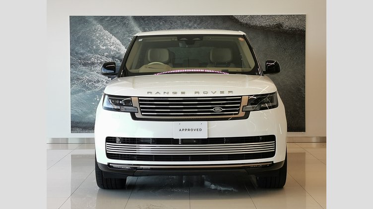 2023 認定中古車 Land Rover Range Rover アイシーホワイト - グロスフィニッシュ 615 AWD（AT） ロングホイールベース SV