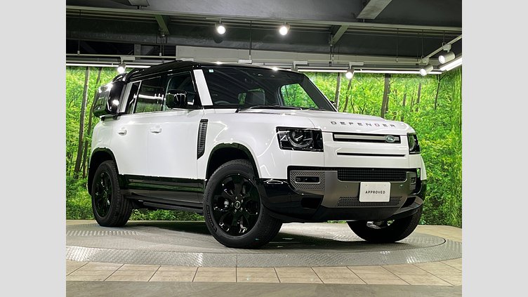 2025 認定中古車 Land Rover Defender 110 フジホワイト P300 ガソリン X-Dynamic SE