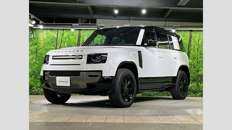 2025 認定中古車 Land Rover Defender 110 フジホワイト P300 ガソリン X-Dynamic SE