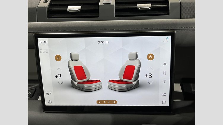 2024 認定中古車 Land Rover Defender 130 サントリーニブラック D350 ディーゼルマイルドハイブリッド X-Dynamic SE